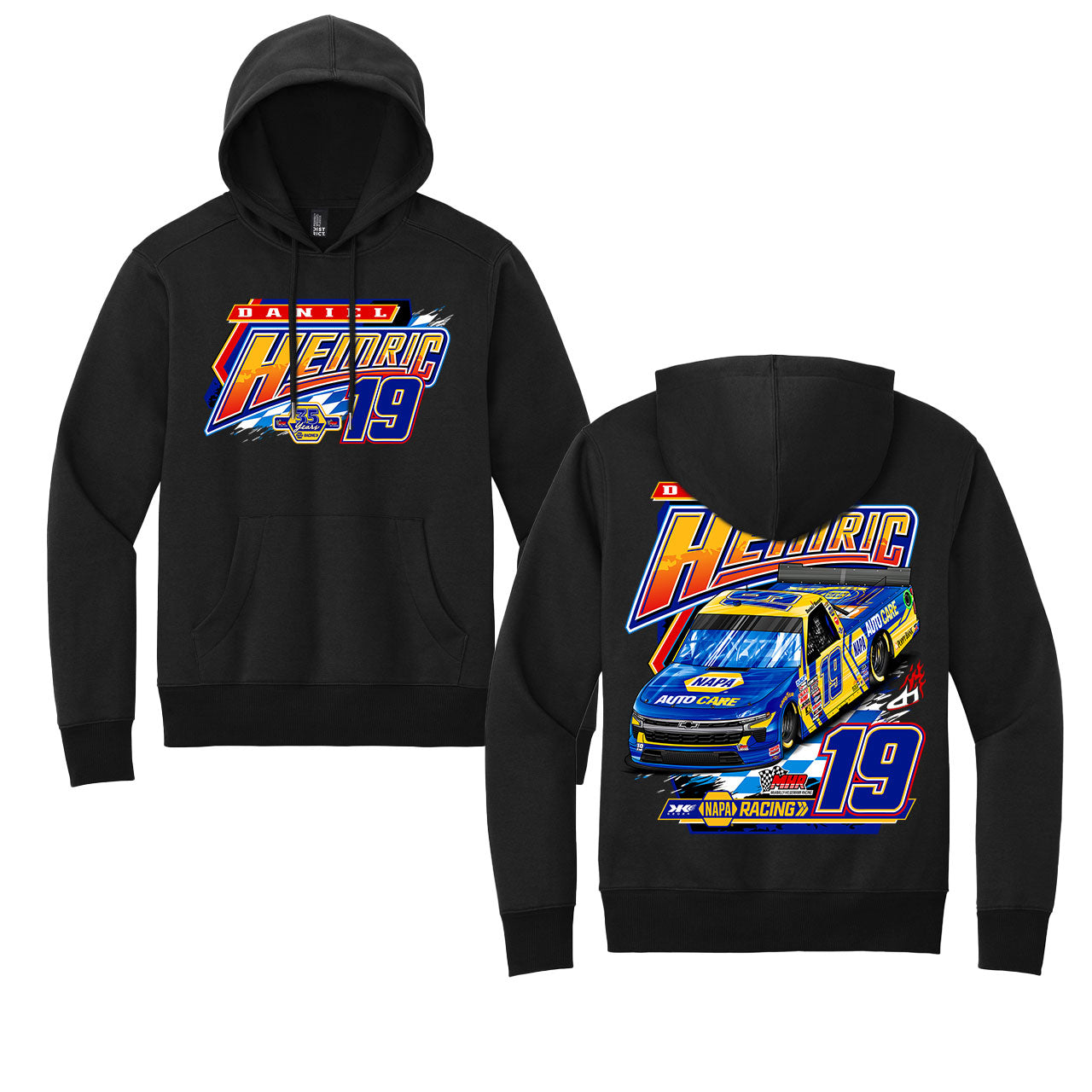 Bolting to the Finish Hoodie - Black